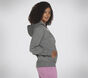 Skech-Sweats Shine Hoodie, CHARCOAL / SILVER, large image number 2