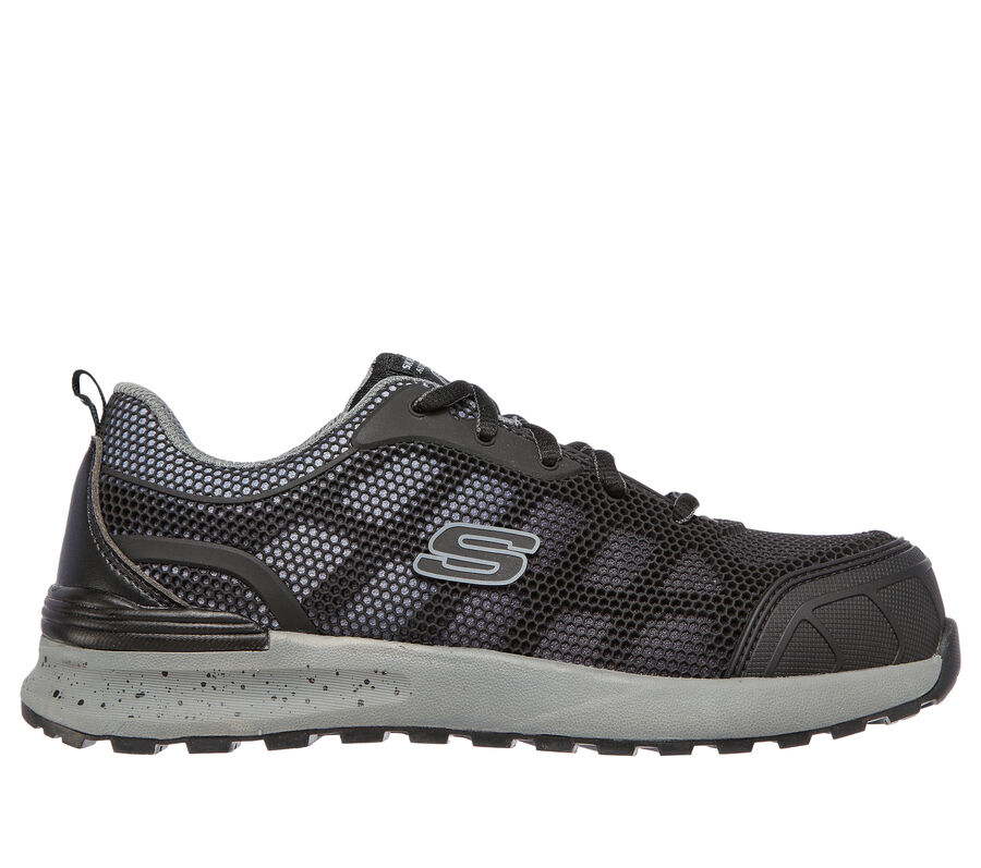 Work: Bulklin - Lyndale Comp Toe, BLACK / GRAY, largeimage number 0