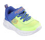 Skechers Meteor-Lights - Krendox, BLEU / VERT-LIME, large image number 4