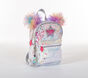 Twinkle Toes: Mini Pom Pom Backpack, TRANSPARENT, large image number 3