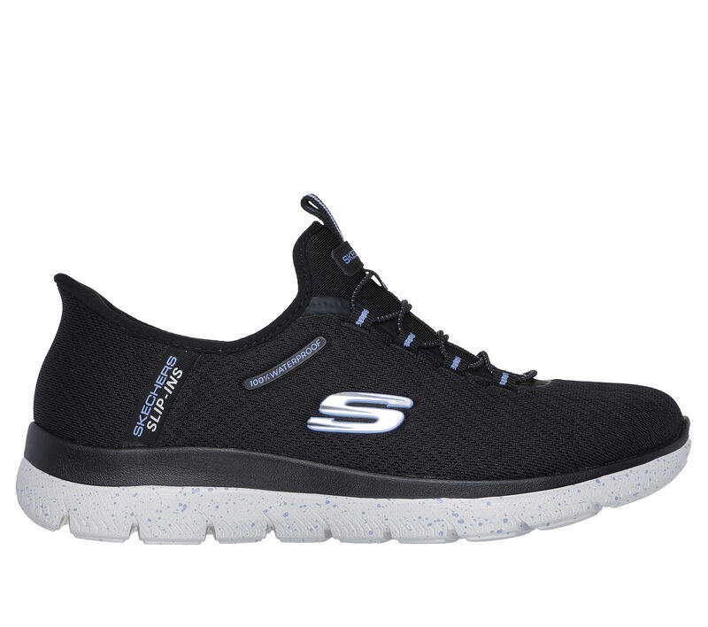 Skechers Slip-ins Waterproof: Summits - Best Choice, NOIR / BLEU CLAIR, largeimage number 0