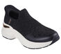 Skechers Slip-ins: Hazel - Priya, ZWART / ROOS GOUD, large image number 4