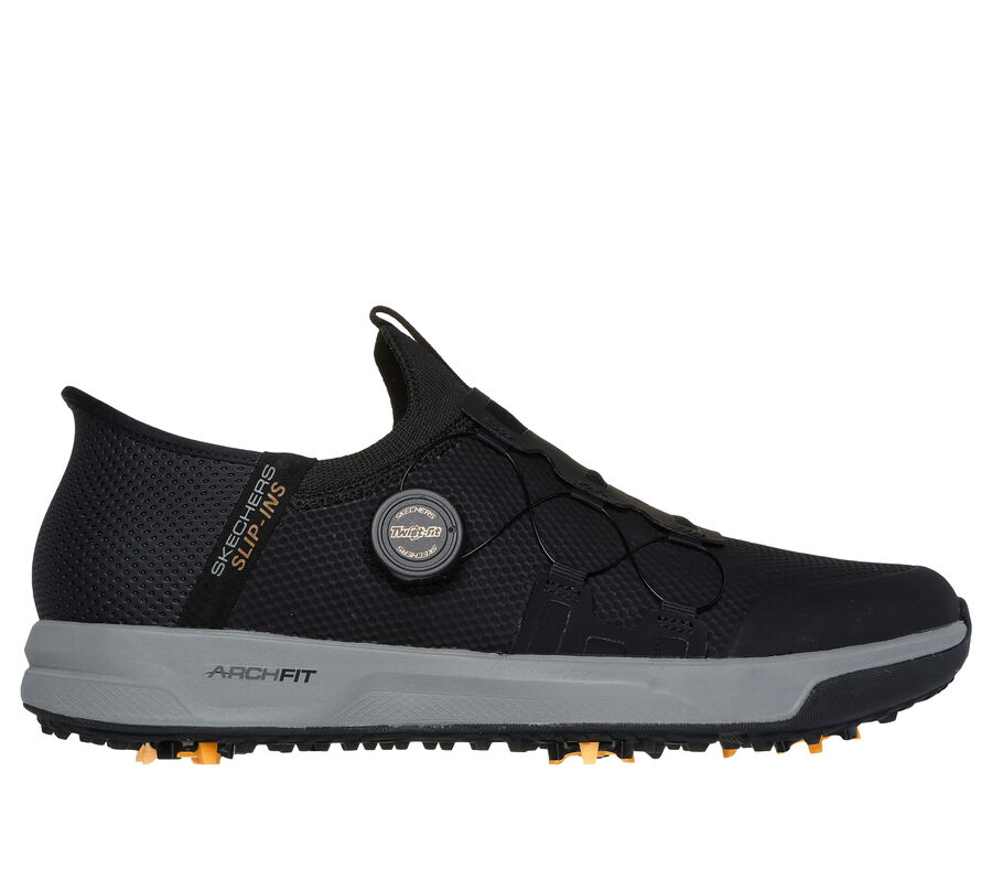 Skechers Slip-ins: GO GOLF Elite Vortex, BKGY, largeimage number 0