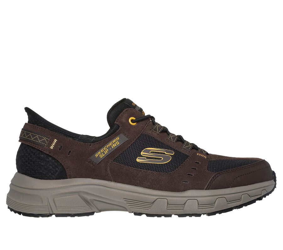 Skechers Slip-ins RF: Oak Canyon, BRUN / NOIR, largeimage number 0