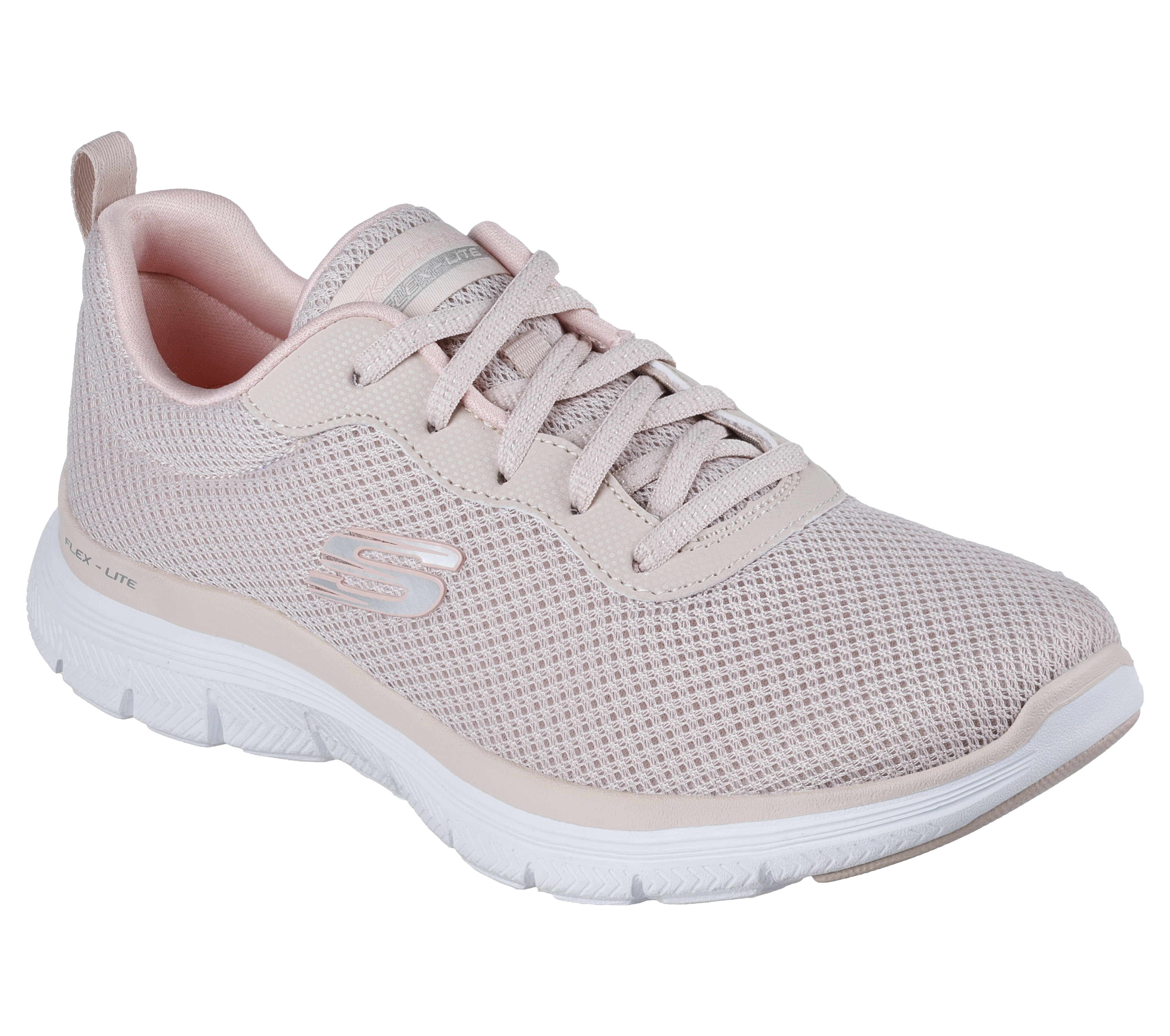 Skechers dames zwart discount flex appeal 2.0