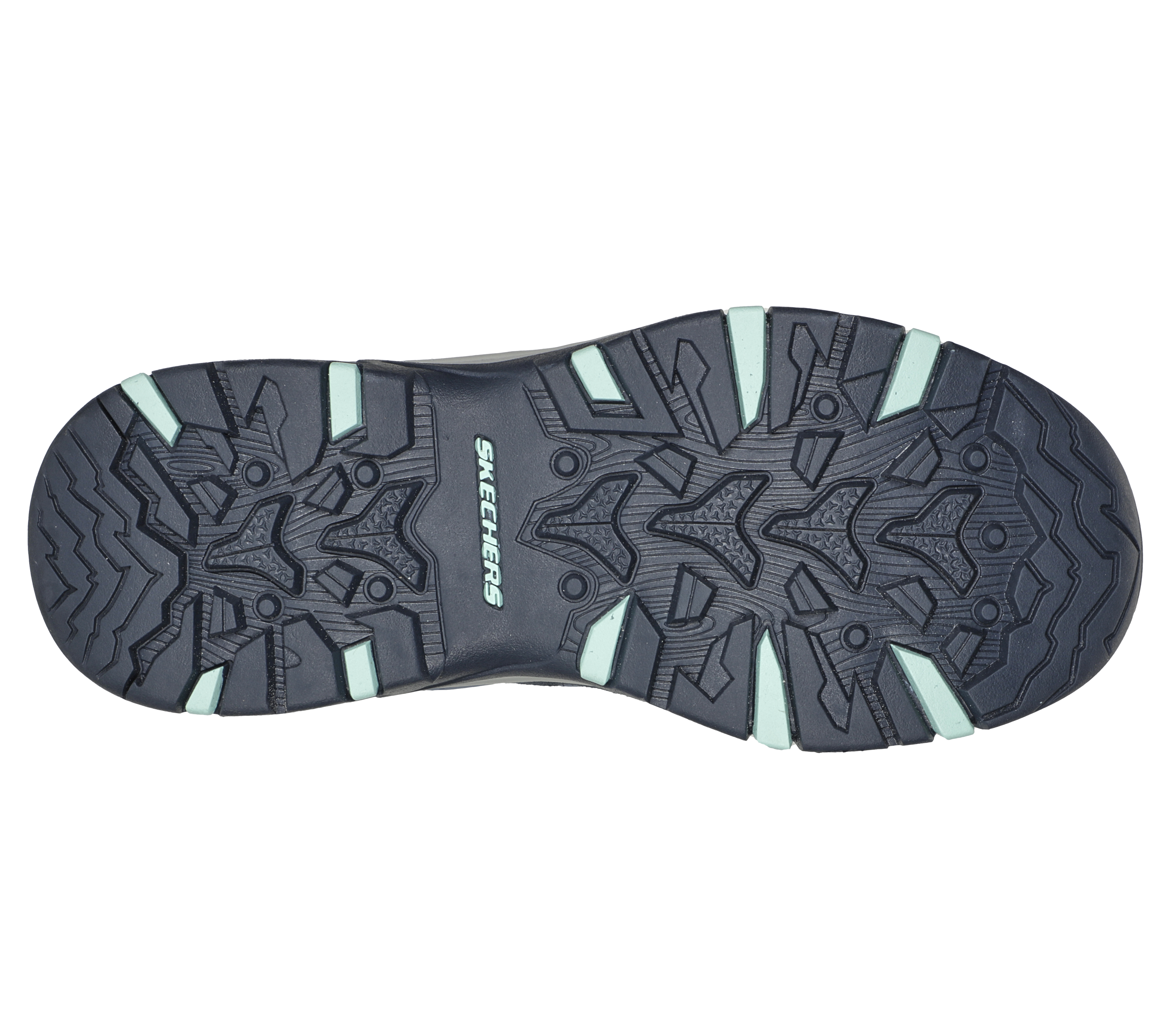 Skechers Trego Lookout Point Waterproof - Zapatillas Trekking Mujer azul